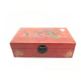 Red Asian style Bottle Box