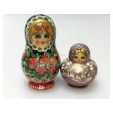 Russian Nesting Dolls 9 and 5 piece sets