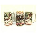 Budweiser Collectible Steins
