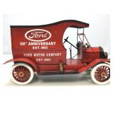 Metal model car. 12x8 in.