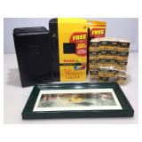 Collection of Kodak Royal Gold Film, cases, bags