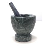 Marble Pestle and mortar. 5 in tall.