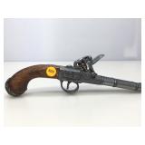 Flint gun replica, approx 11.5 inches long