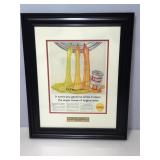 Original Shell Motor Oil Advertisement. circa