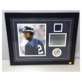 Derek Jeter Collage w/ COA. Game Used Jersey