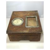 Antique Cortland Cash Register Desk. As Found.