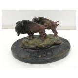 Bronze sculpture hand painted by Andrew Berrick.