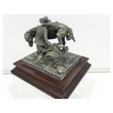 Don Polland Limited Edition Pewter Sculpture.