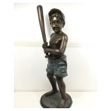 37in H Bronze Spelter Sculpture.