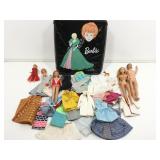 1963 Barbie Ponytail Case With contents.