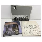 Three Coffee Table Books on Photography.