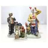 Emmett Kelly Jr figure by Flambro and more