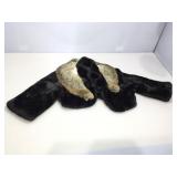 Xhilaration crop faux fur coat size XL and lined