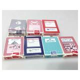 10 assorted Las Vegas Casino used decks of cards.