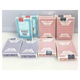 10 assorted Las Vegas Casino used decks of cards.