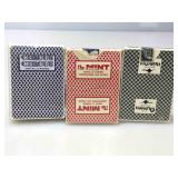 10 assorted Las Vegas Casino used decks of cards.