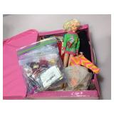 1984 Tara toy corp. American Beauty doll case