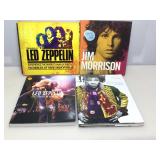 Collection of Rock Music Table Books. Led