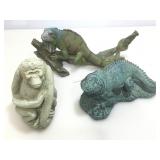 3 composite figures. Monkey is TST marked.