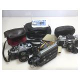 Vintage cameras. Miranda, Canon and more.