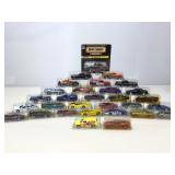 30 Assorted Die Cast Cars. In plastic display