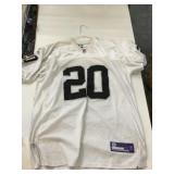 Oakland raiders jersey with stains sz 52