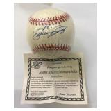 Sammy sosa signed baseball with certificate of