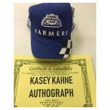 Kasey kahne autographed hat