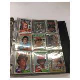 Mixed album of sports cards with stars