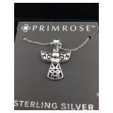 New Sterling Angel Necklace - Primrose - 18 in