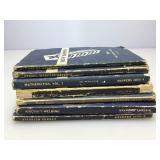 Collection of vintage US Navy training course