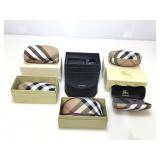 Burberry gift boxes.