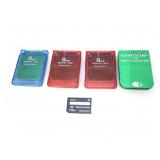 Memory cards for Playstation.