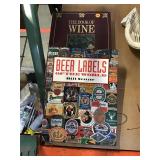 Beer labels of the world and the book of wine