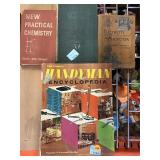 Handyman encyclopedia and vintage science books