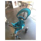 Joovy toddler push tricycle (hood needs to be