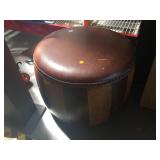 Round stool, approx 22x16 inches