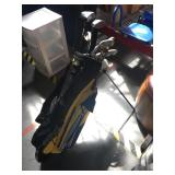 USKG champion golf bag with golf clubs