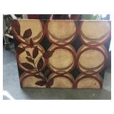 Print on canvas, approx 50x40 inches