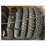 2 set of dirt bike tires and more