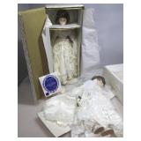 Limited edition Gorham doll and Royal heirloom