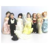 Vintage sleepy eye dolls and more.