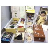 Assorted porcelain dolls and more. Seymour Mann,