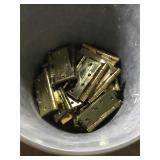 Bucket of door hinges