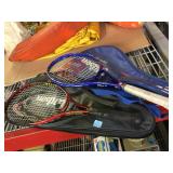 Pair of Tennis Rackets and more