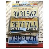 Assorted License plates