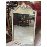 Wall hanging mirror, approx 24x45 inches