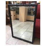 Wall hanging mirror, approx 28x40 inches