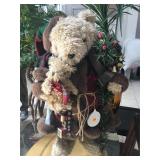 Christmas Santa Bear decoration, approx 26 inches