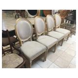 Set of 4 dining chairs